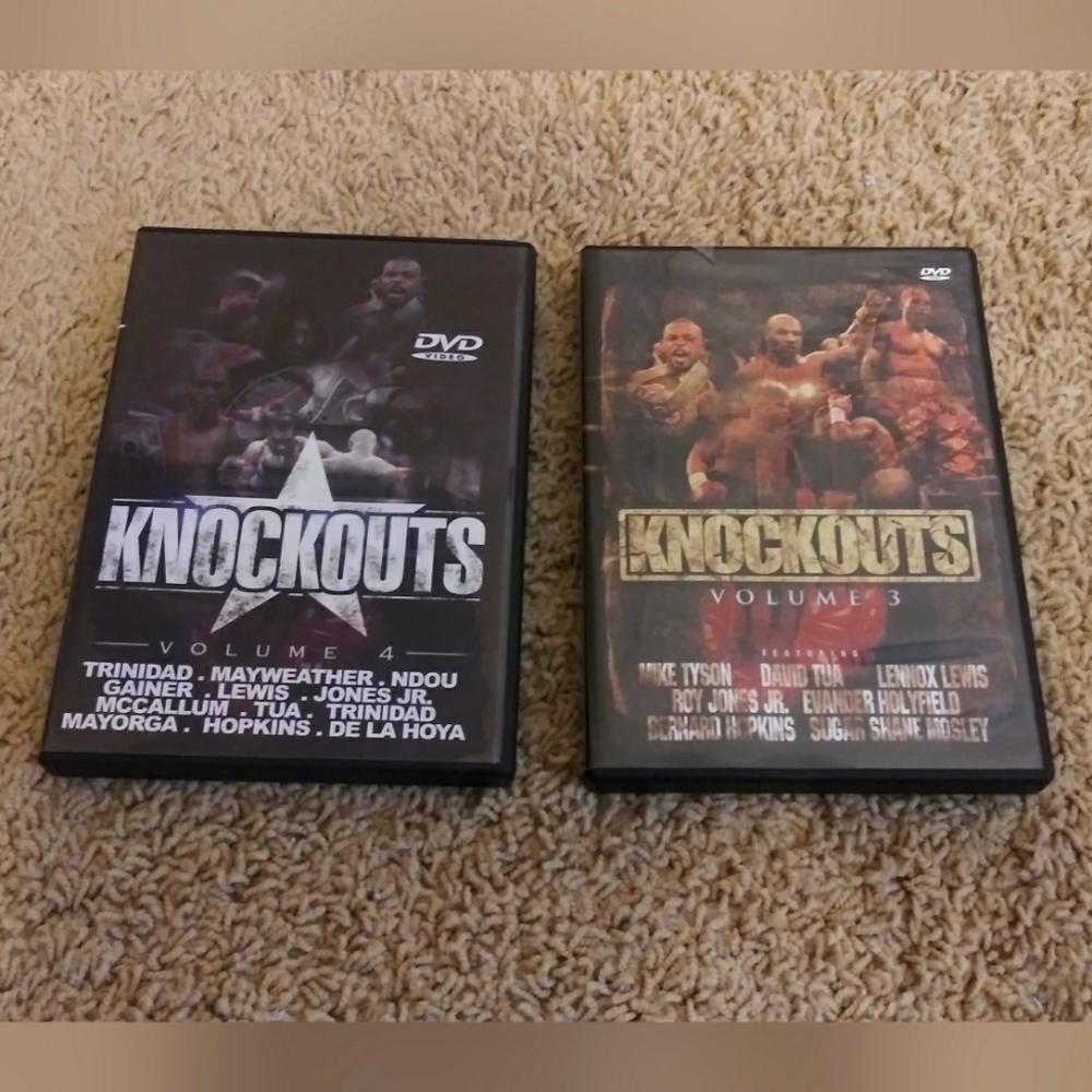 Knockouts Volume 3 & 4 (Boxing DVDs) Bundle